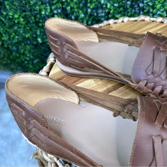 Nisolo new in box Leather‎ Huarache in brown main image 11